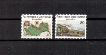 (intern: 1398) Liechtenstein Michelnummer 667 - 668 postfrisch