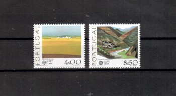 (intern: 1404) Portugal Michelnummer 1360 - 1361 y postfrisch