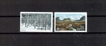 (intern: 1406) Schweden Michelnummer 989 - 990 postfrisch