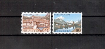 (intern: 1407) Schweiz Michelnummer 1094 - 1095 postfrisch