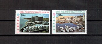 (intern: 1410) tuerk.Zypern Michelnummer 41 - 42 postfrisch