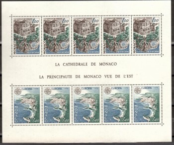 (intern:1430a) Monako Michelnummer Block 12 postfrisch (intern:1430a) Monako Michelnummer Block 12 postfrisch