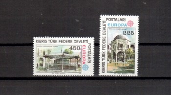 (intern:1440) tuerk.Zypern Michelnummer 55 - 56 postfrisch