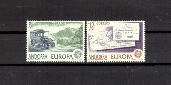 (intern:1443) Andorra,span.Michelnummer 123 - 124 postfrisch (intern:1443) Andorra,span.Michelnummer 123 - 124 postfrisch