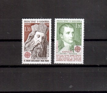 (intern:1473) Andorra,frz. Michelnummer 305 - 306 postfrisch