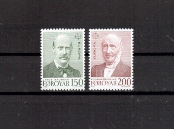 (intern:1478) DK-Faroer Michelnummer 93 - 94 postfrisch