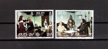 (intern:1486) GB - Jersey Michelnummer 219 - 222 postfrisch