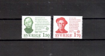 (intern:1499) Schweden Michelnummer 1106 - 1107 postfrisch