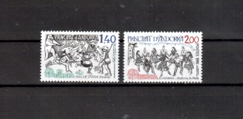 (intern:1505) Andorra,frz. Michelnummer 313 - 314 postfrisch