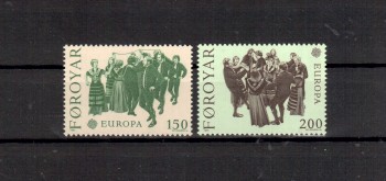 (intern:1510) DK-Faroer Michelnummer 63 - 64 postfrisch