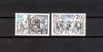 (intern:1512) Frankreich Michelnummer 2259 - 2260 postfrisch