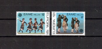 (intern:1514) Griechenland Michelnummer 1445 - 1446 postfrisch