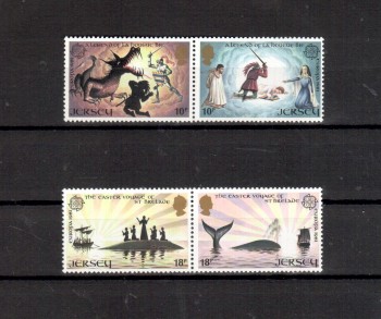 (intern:1518) GB - Jersey Michelnummer 253 - 256 postfrisch