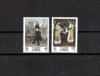 (intern:1539) Zypern Michelnummer 547 - 548 postfrisch