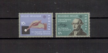 (intern:1542) Belgien Michelnummer 2100 - 2101 postfrisch
