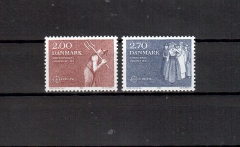 (intern:1544) Daenemark Michelnummer 749 -750 postfrisch