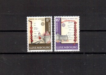 (intern:1559) Luxemburg Michelnummer 1052 - 1053 postfrisch