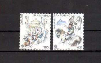 (intern:1568) San Marino Michelnummer  1249 - 1250 postfrisch