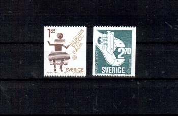 (intern:1602) Schweden Michelnummer 1237 - 1238 postfrisch (intern:1602) Schweden Michelnummer 1237 - 1238 postfrisch