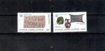 (intern:1606) Zypern Michelnummer 582 - 583 postfrisch (intern:1606) Zypern Michelnummer 582 - 583 postfrisch