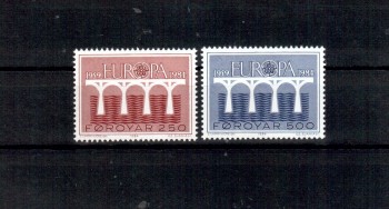 (intern:1612) DK - Faroer Michelnummer 97 - 98 postfrisch