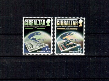 (intern:1615) Gibraltar Michelnummer 475 - 476 postfrisch