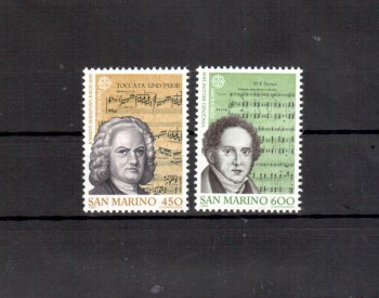(intern:1670) San Marino Michelnummer 1313 - 1314 postfrisch