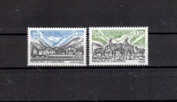 (intern:1677) Andorra,frz. Michelnummer 369 - 370 postfrisch