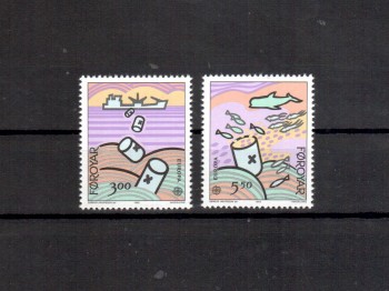 (intern:1682) DK - Faroer Michelnummer 134 - 135 postfrisch