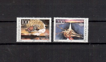 (intern:1694) Jugoslawien Michelnummer 2156 - 2157 postfrisch