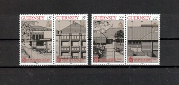 (intern: 1722) GB - Guernsey  Michelnummer  389 - 392 postfrisch