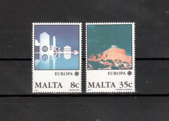 (intern: 1731) Malta  Michelnummer 766 - 767 postfrisch