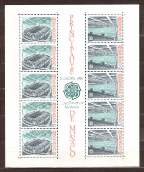 (intern: 1732a) Monako Michelnummer Block 35 postfrisch