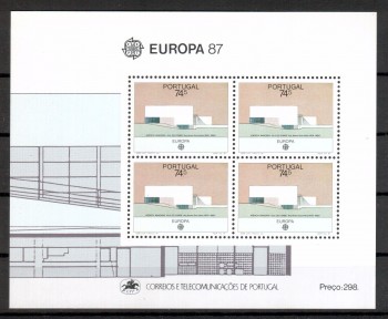 (intern: 1736a) Portugal Michelnummer Block 54 postfrisch