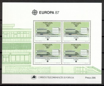 (intern: 1738a) P - Madeira Michelnummer Block 8 postfrisch