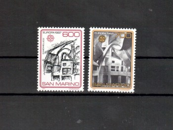 (intern: 1739) San Marino Michelnummer 1354 - 1355 postfrisch