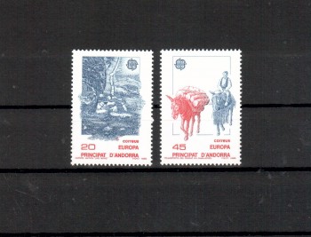 (intern: 1747) Andorra,span. Michelnummer 200 - 201 postfrisch (intern: 1747) Andorra,span. Michelnummer 200 - 201 postfrisch