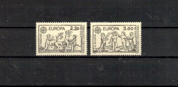 (intern: 1781) Andorra,frz. Michelnummer 399 - 400 postfrisch