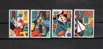 (intern: 1791) Grossbritannien Michelnummer 1202 - 1205 postfrisch