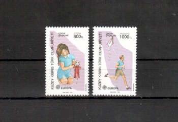 (intern: 1813) tuerk.Zypern  Michelnummer 249 - 250 A postfrisch