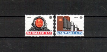 (intern: 1819) Daenemark  Michelnummer 974 - 975 postfrisch