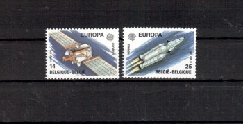 (intern: 1852) Belgien Michelnummer 2458 - 2459 postfrisch