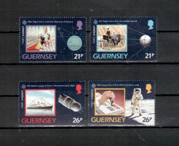 (intern: 1862) GB - Guernsey Michelnummer 518 - 521 postfrisch