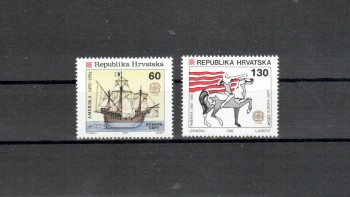 (intern: 1910) Kroatien Michelnummer 211 - 212 postfrisch