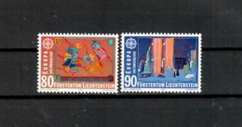 (intern: 1911) Liechtenstein Michelnummer 1033 - 1034 postfrisch