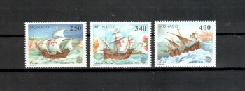 (intern: 1914) Monako Michelnummer 2070 - 2072 postfrisch