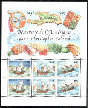 (intern: 1914a) Monako Michelnummer Block 55 postfrisch