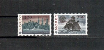 (intern: 1916) Norwegen Michelnummer 1096 - 1097 postfrisch