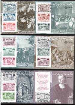 (intern: 1919a) Portugal Michelnummer Block 85 - 90 postfrisch