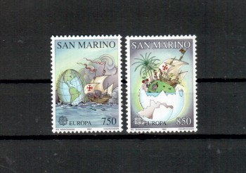 (intern: 1922) San Marino Michelnummer 1508 - 1509 postfrisch